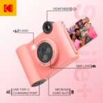Kodak SMILE+ Momentinis fotoaparatas, 2x3'', Rausva - Image 3
