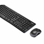 Klaviatūra ir pelė Logitech MK270 (US) belaidė USB BK