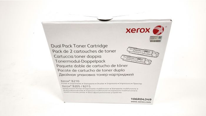 Laser_Cartridge_Xerox_106R04349_B205_BK_OEM Kasetė Xerox 106R04349 BK 3Kpsl. x2vnt OEM - Image 1