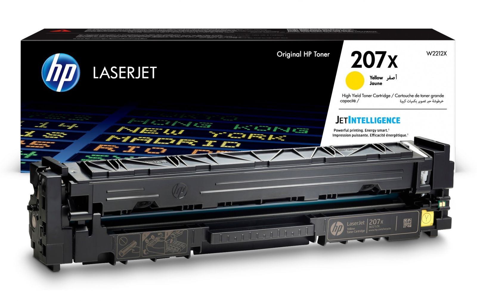 Laser_cartridge_HP_No207X_W2212X_YL_OEM Kasetė HP No.207X (W2212X) YL 2450psl OEM - Image 1