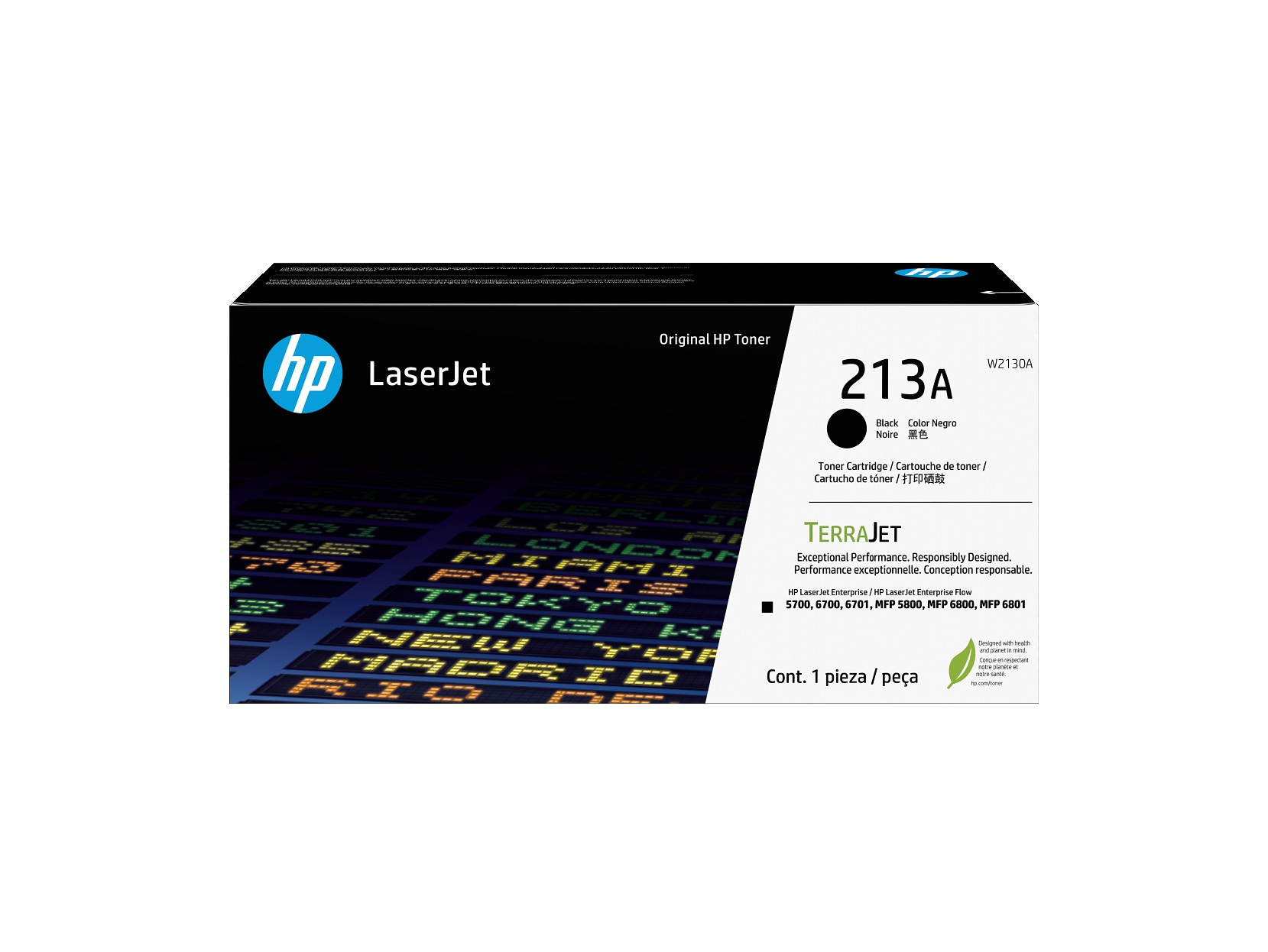 Laser_cartridge_HP_W2130A_BK_OEM Kasetė HP No.213A (W2130A) BK 3500psl OEM - Image 1