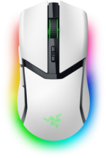 Razer Cobra Pro Belaidė žaidimų pelė RF Wireless + Bluetooth + USB-C, 30000 DPI, Balta