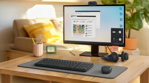 Logitech MK250 Compact Combo Belaidė klaviatūra + Pelė, Bluetooth, US Int, Graphite - Image 6