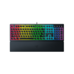 Razer Ornata V3 Laidinė žaidimų klaviatūra, USB, RGB LED, US, Mecha-membrane switch, Juoda
