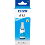 Epson 673C (C13T67324A) Rašalo papildymo buteliukas, Žydra