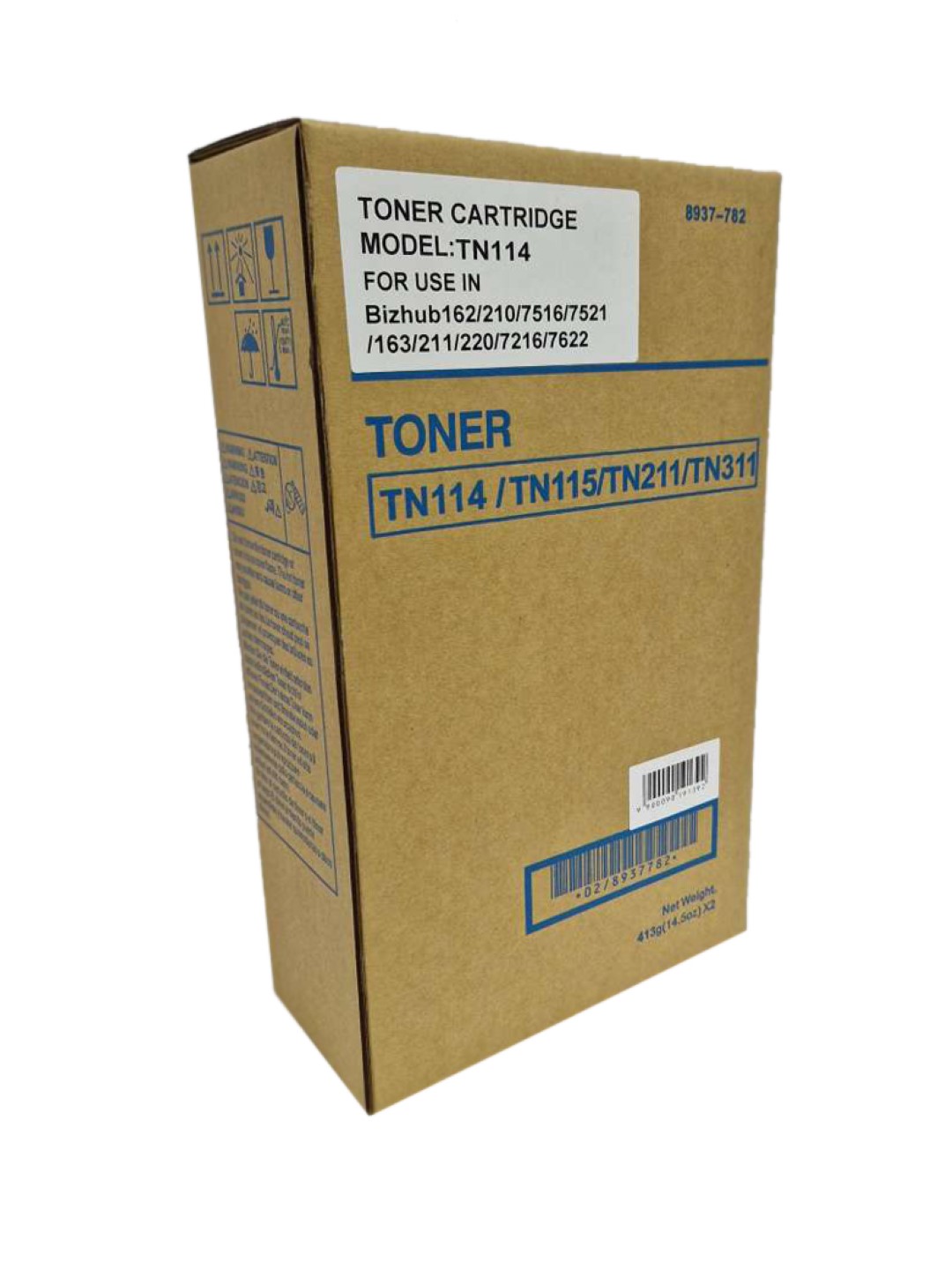Toner_Kit_Minolta_TN_114_BK_2pack_COMPATIBLE Kasetė Minolta TN-114 BK 11K 2pack NAUJA - Image 1