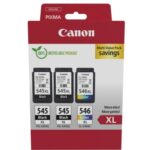 Canon PG-545XL/CL-546XL (8286B013) Rašalinių kasečių komplektas, BK/CMY