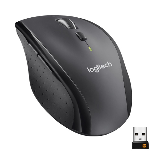 b6a774af-29b9-4b21-aec3-16458c829233 Logitech Marathon M705 Belaidė pelė, RF Wireless, 1000 DPI, Charcoal - Image 1