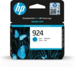 HP 924 (4K0U3NE) Rašalinė kasetė, Žydra