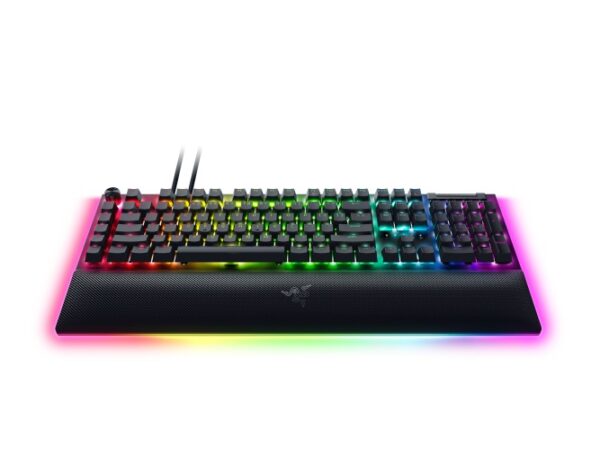 Razer BlackWidow V4 Pro Žaidimų klaviatūra laidinė, USB QWERTY, US, Green Switch, Juoda - Image 4