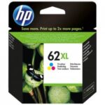 HP 62XL Tri-color (C2P07AE) Rašalinė kasetė, CMY