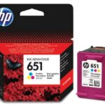 HP 651 Tri-Colour (C2P11AE) Rašalinė kasetė, CMY