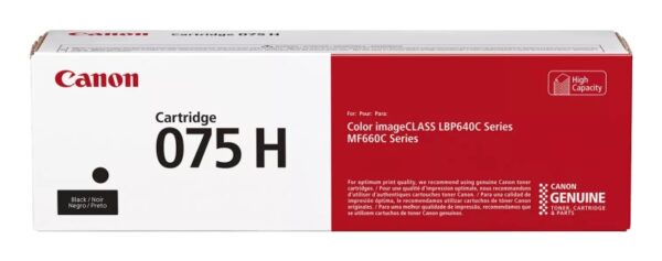 Canon CRG 075H BK (6369C002) Lazerinė kasetė, Juoda - Image 9
