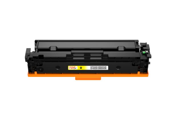 Neoriginali TopJet HP/Canon CF542X/CF402X/CRG054H/045H Y Universali Lazerinė kasetė, Geltona - Image 2