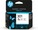 HP 301 Tri-color (CH562EE) Rašalinė kasetė, CMY - Image 2