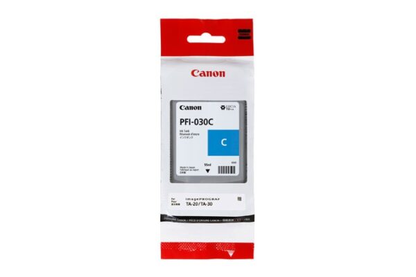 Canon PFI-030C (3490C001) Rašalinė kasetė, Žydra - Image 2
