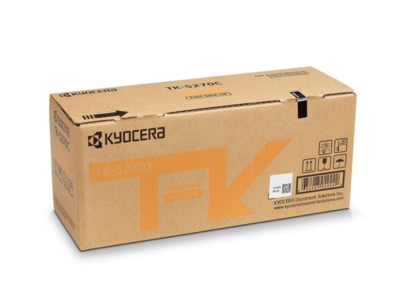 Kyocera TK-5270Y Lazerinė kasetė, Geltona - Image 4