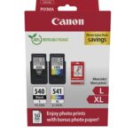 Canon PG-540L/CL-541XL (5224B012) Photo value pack Rašalinių kasečių komplektas, BK/CMY