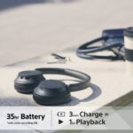 Sony WH-CH720N Noise Cancelling Belaidės ausinės, Bluetooth, Juoda - Image 6