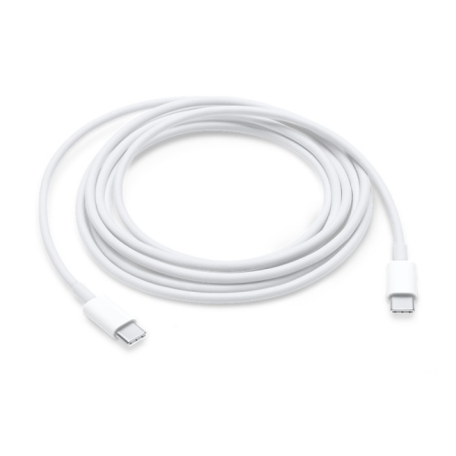 e5XM4beGpt6197J55yl3cmHrlSuvL6A3PQVL991i Apple USB Kabelis, USB-C į USB-C, 1 m, Balta - Image 1