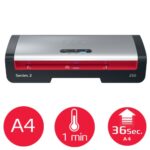 GBC 250 Office Laminavimo aparatas A4, 500 mm/min, Juoda/Pilka - Image 3
