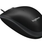 Logitech B100 Laidinė pelė, USB Type-A, Optical, 800 DPI, Juoda