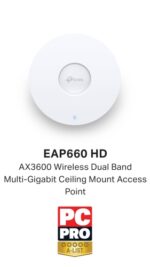 TP-Link Omada AX3600 Wireless Dual Band Multi-Gigabit Ceiling Mount Prieigos taškas - Image 6