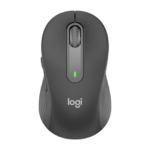 Logitech Signature M650 Belaidė pelė RF Wireless+Bluetooth Optical 4000 DPI, Graphite
