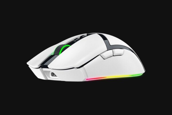Razer Cobra Pro Belaidė žaidimų pelė RF Wireless + Bluetooth + USB-C, 30000 DPI, Balta - Image 7