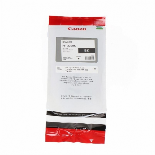 Canon PFI-320BK (2890C001) Rašalinė kasetė, Juoda - Image 2