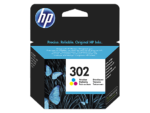 HP 302 Tri-color (F6U65AE) Rašalinė kasetė, CMY