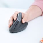 Logitech MX Vertical Ergonomiška belaidė pelė RF Wireless+Bluetooth, 4000 DPI, Graphite - Image 3