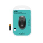 Logitech M190 Full-Size Belaidė pelė, RF Wireless, 1000 DPI, Mid Grey - Image 10