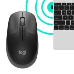 Logitech M190 Full-Size Belaidė pelė, RF Wireless, 1000 DPI, Charcoal - Image 7