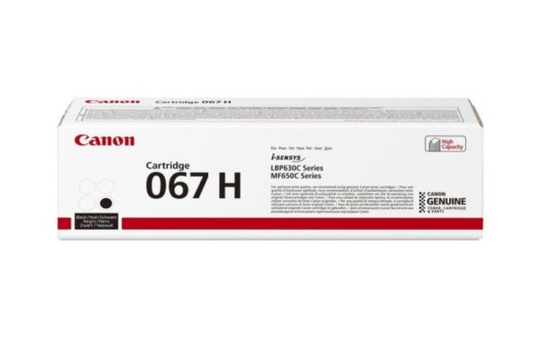 Canon CRG 067H (5106C002) Lazerinė kasetė, Juoda - Image 2