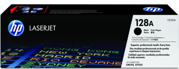 HP 128A (CE320A) Lazerinė kasetė, Juoda - Image 2