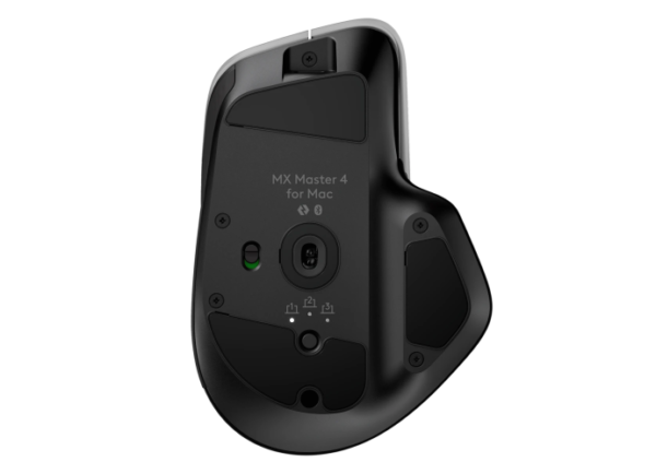 Logitech MX Master 4 for MAC Belaidė pelė RF Wireless + Bluetooth, 8000 DPI, Space Black - Image 3