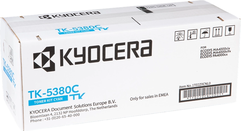 gq3JIBqHlKkvjzziVR7F28eyKgeceKquPC1Gkedz Kyocera TK-5380C (1T02Z0CNL0) Lazerinė kasetė, Žydra - Image 1