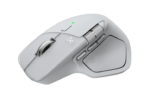 Logitech MX Master 4 Belaidė pelė RF Wireless + Bluetooth, 8000 DPI, Pale Grey - Image 4
