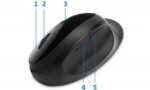 Kensington Pro Fit Ergo Belaidė pelė, RF Wireless + Bluetooth, 1600 DPI, Juoda - Image 9