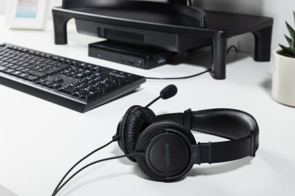 Kensington Classic Laidinės ausinės, USB-A, Juoda - Image 7