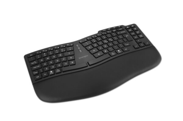 Kensington Pro Fit Ergo KB675 EQ TKL Belaidė klaviatūra, RF Wireless + BT, US Int, Juoda - Image 2