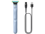 Philips OneBlade 1st Shave QP1324/20 Plaukų skustuvas, Sky Blue