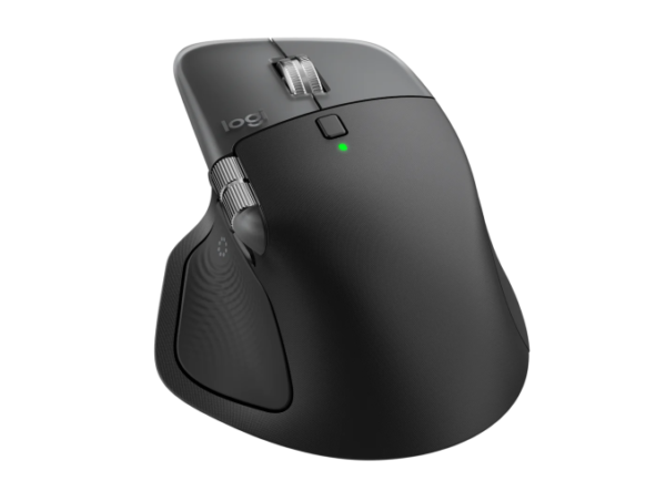 Logitech MX Master 4 for MAC Belaidė pelė RF Wireless + Bluetooth, 8000 DPI, Space Black - Image 7
