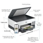 HP Smart Tank 720 AiO Spausdintuvas rašalinis spalvotas MFP A4 15 ppm USB Wi-Fi - Image 5