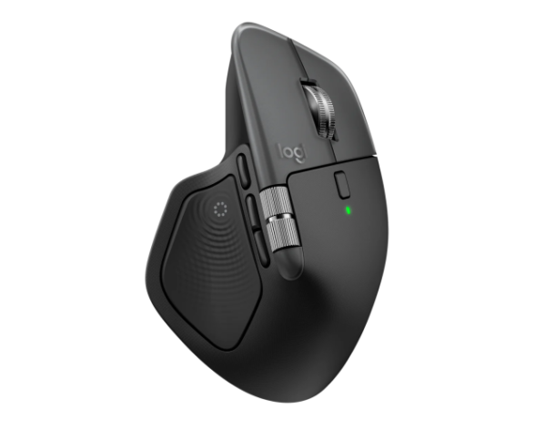 Logitech MX Master 4 for MAC Belaidė pelė RF Wireless + Bluetooth, 8000 DPI, Space Black - Image 2