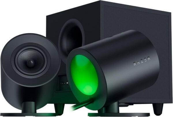Razer Nommo V2 Full Range 2.1 PC Žaidimų garso kolonėlės, Juoda - Image 3