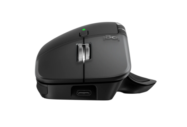 Logitech MX Master 4 for MAC Belaidė pelė RF Wireless + Bluetooth, 8000 DPI, Space Black - Image 6